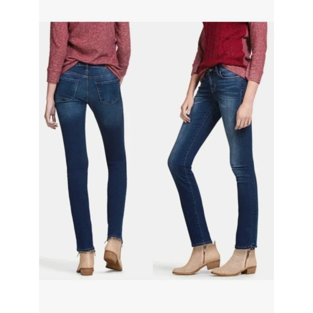 Lucky Brand Jeans Size 8 8/29 Denim Brooke Straight Leg Mid-Rise